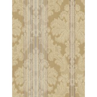 Seabrook Designs GV30309 Genevieve Acrylic Coated Traditional/Classic Wallpaper